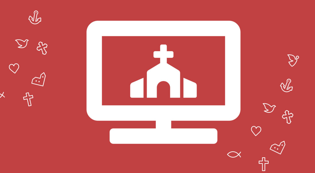 logo om kirken på nettet