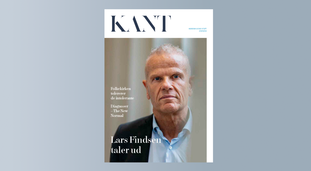 Forsiden af KANT 2025/2026 med Lars Findsen på forsiden