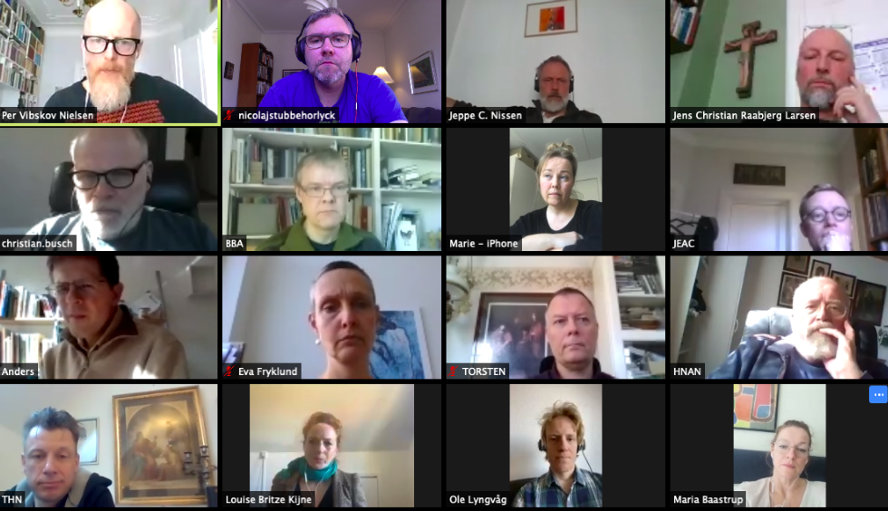 zoom møde i Nørrebro provsti